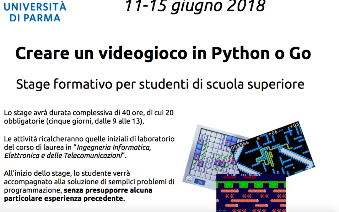 Stage a Ingegneria Informatica – Università di Parma